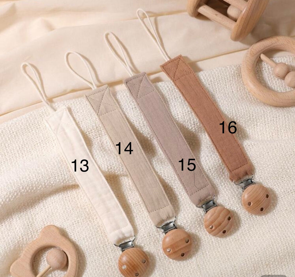 Personalized Pacifier Holder, Baby Gift, Custom Made Newborn Gift