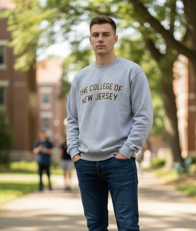 Custom DTF Printed Sweatshirt | Personalized Text Sweatshirt | Custom Name, Quote, Business Logo