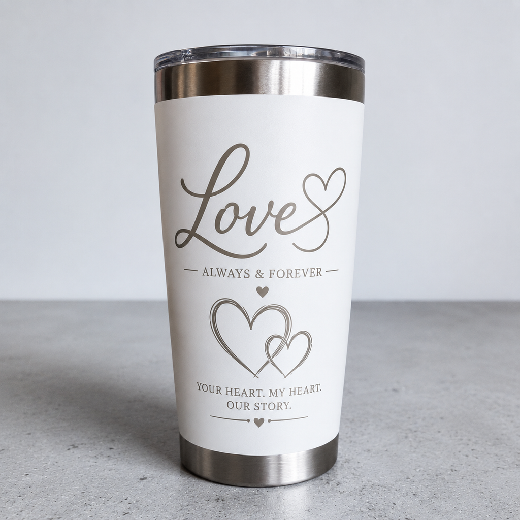 Personalized Custom Tumbler | Laser Engraved Name Tumbler | Custom Travel Mug