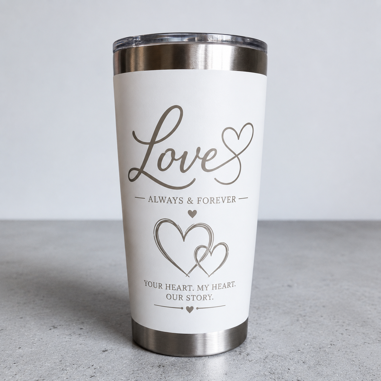 Personalized Custom Tumbler | Laser Engraved Name Tumbler | Custom Travel Mug