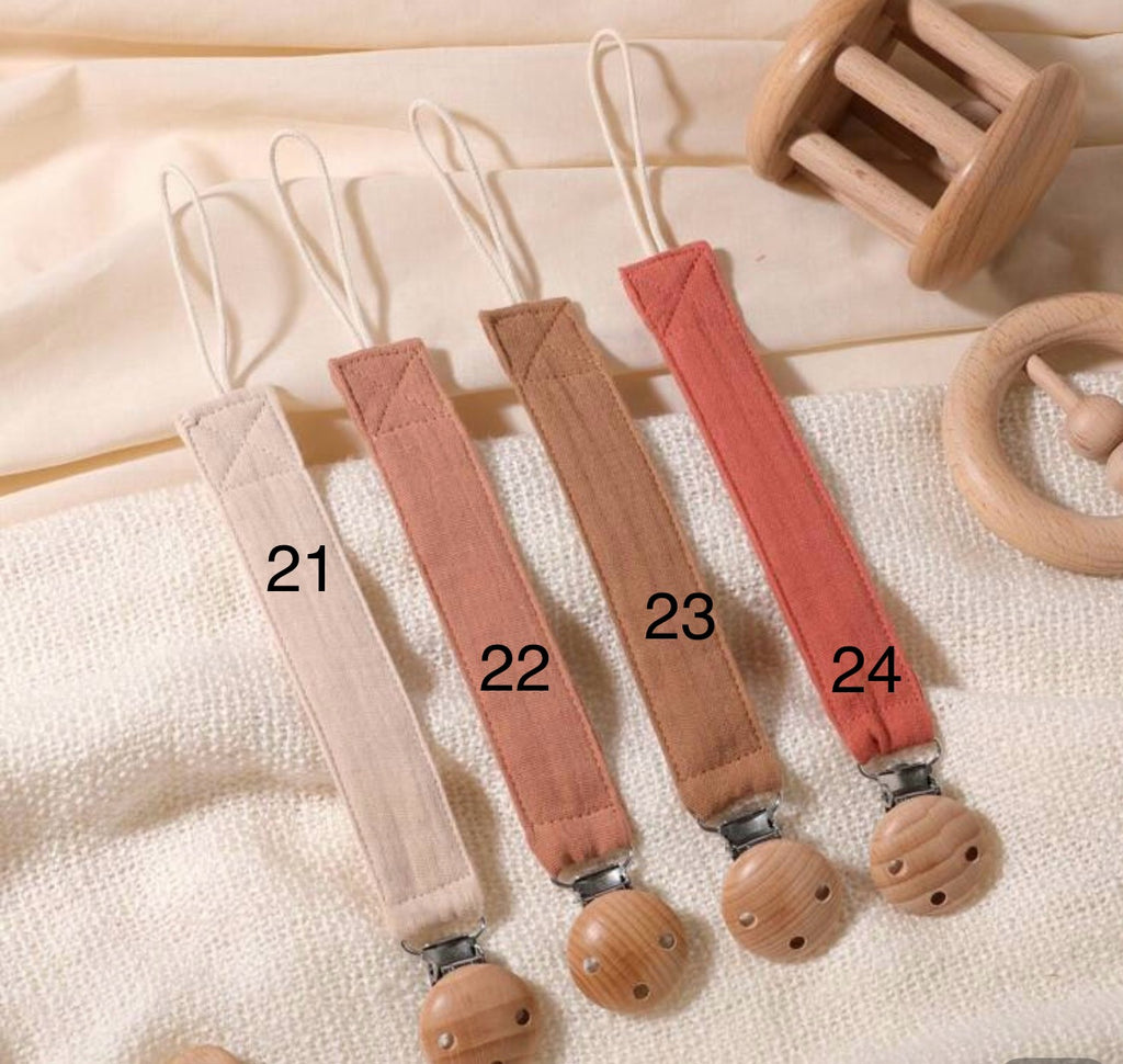 Personalized Pacifier Holder, Baby Gift, Custom Made Newborn Gift
