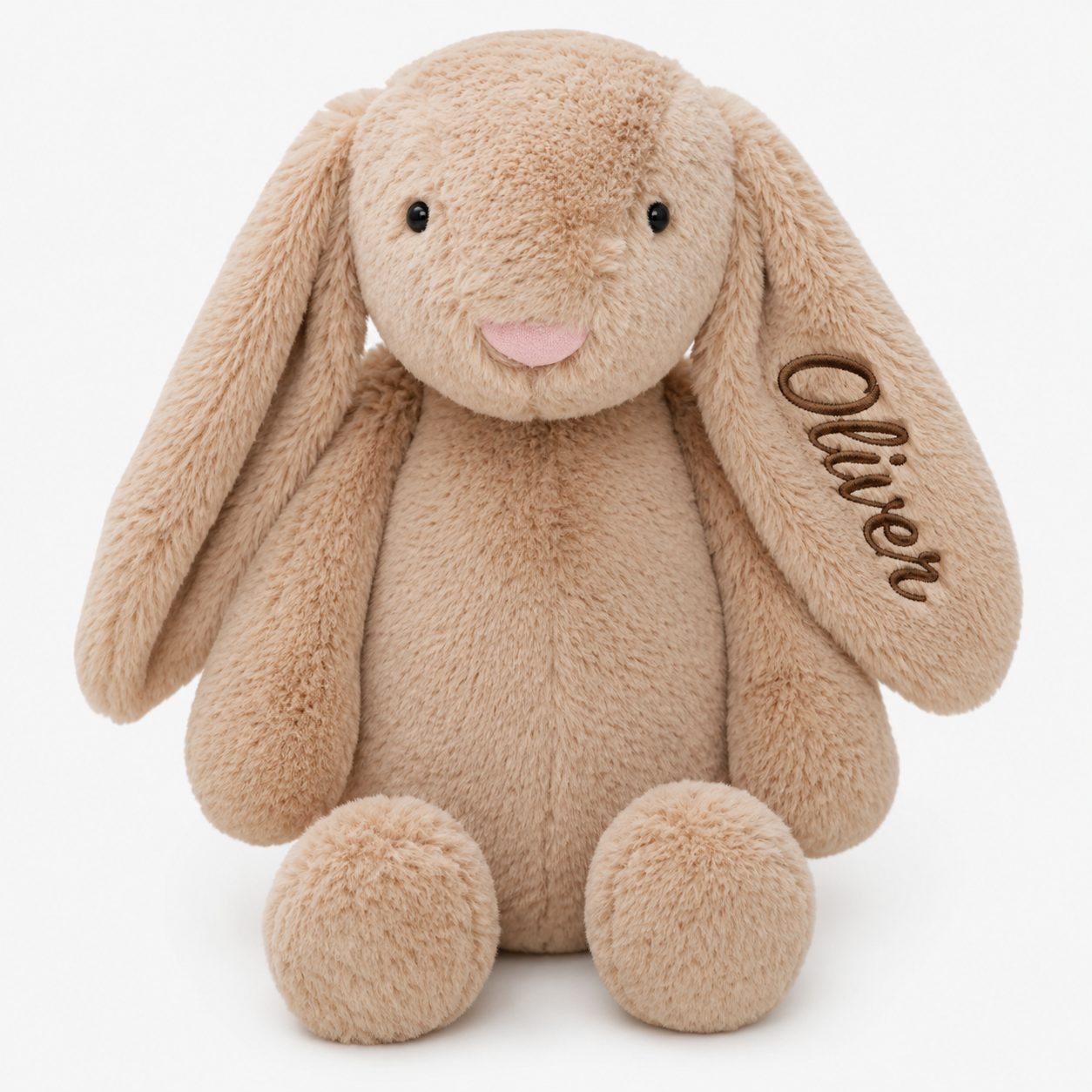 Personalized Bunny Plush | Custom Embroidered Name Bunny | Baby Shower Gift | Newborn Keepsake | Easter Bunny