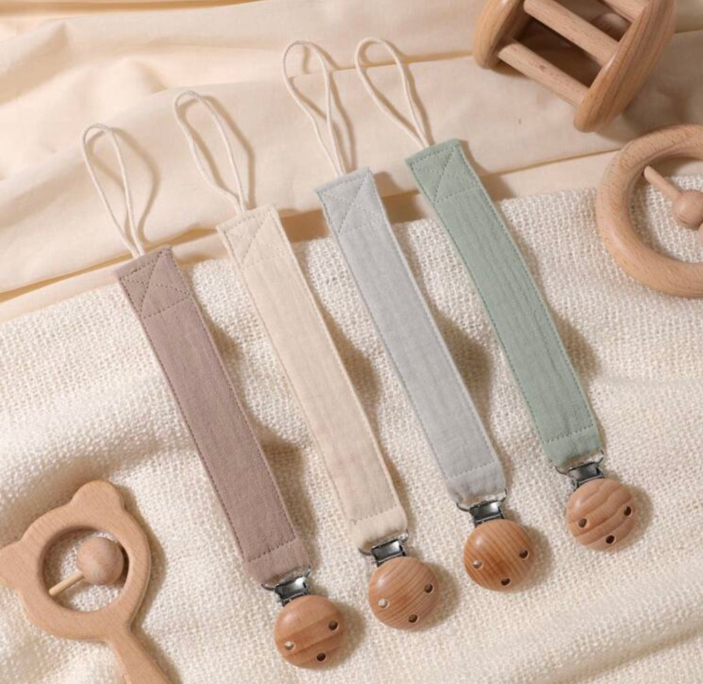 Personalized Pacifier Holder, Baby Gift, Custom Made Newborn Gift