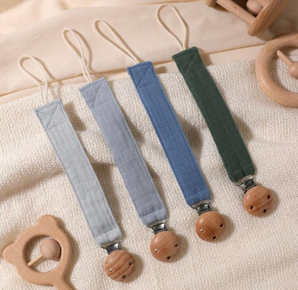Personalized Pacifier Holder, Baby Gift, Custom Made Newborn Gift