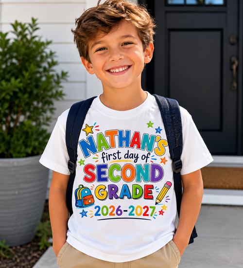 Back to School Personalized T-Shirts